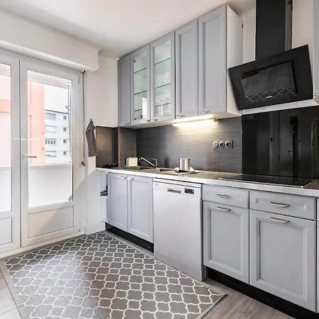 5p 100 M2 Garage 2 Balconiesstrasbourg Center Apartamento *